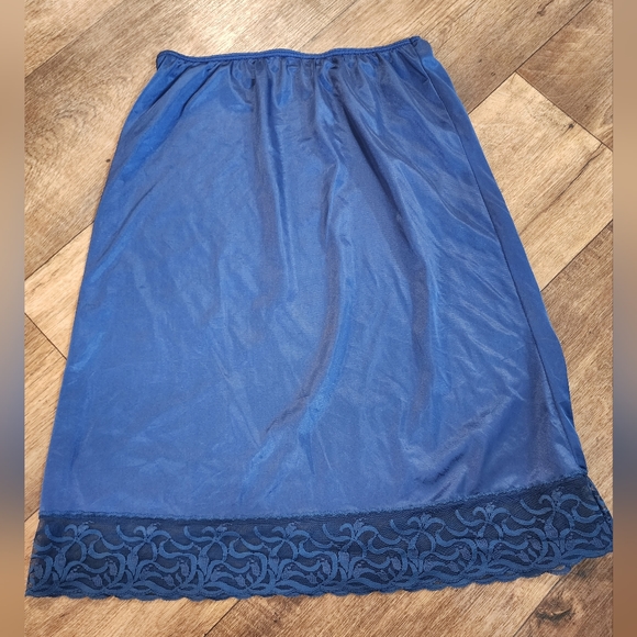 Ashley Taylor Intimates & Sleepwear Ashley Taylor Navy Half Slip